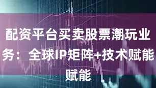 配资平台买卖股票潮玩业务：全球IP矩阵+技术赋能